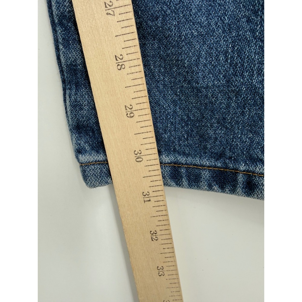 Wrangler Jeans Mens 36x30 Blue Denim 13MWZGK Cowboy Cut Original Fit Straight - Picture 7 of 9